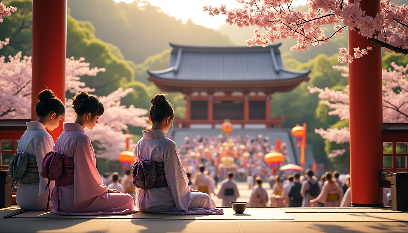 découvrez les rituels traditionnels japonais qui façonnent l'âme de la culture nippone. cette exploration vous plonge dans des pratiques ancestrales, des cérémonies fascinantes et des coutumes uniques, révélant la richesse et la profondeur de la vie au japon.